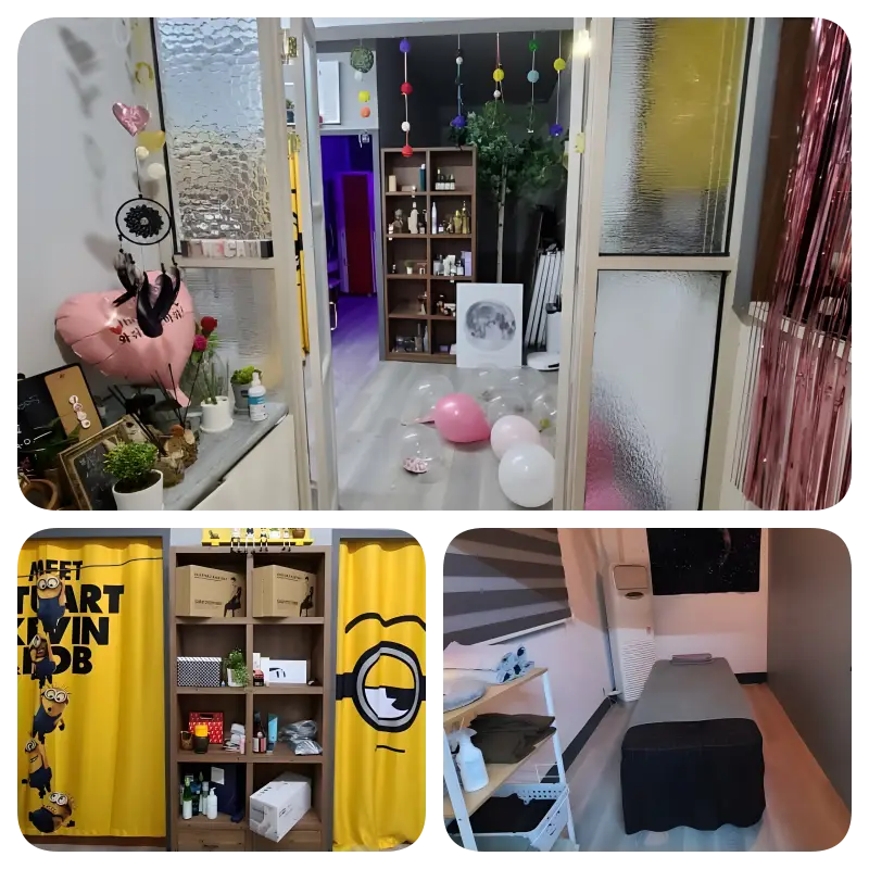 광주마사지 더케어 내부