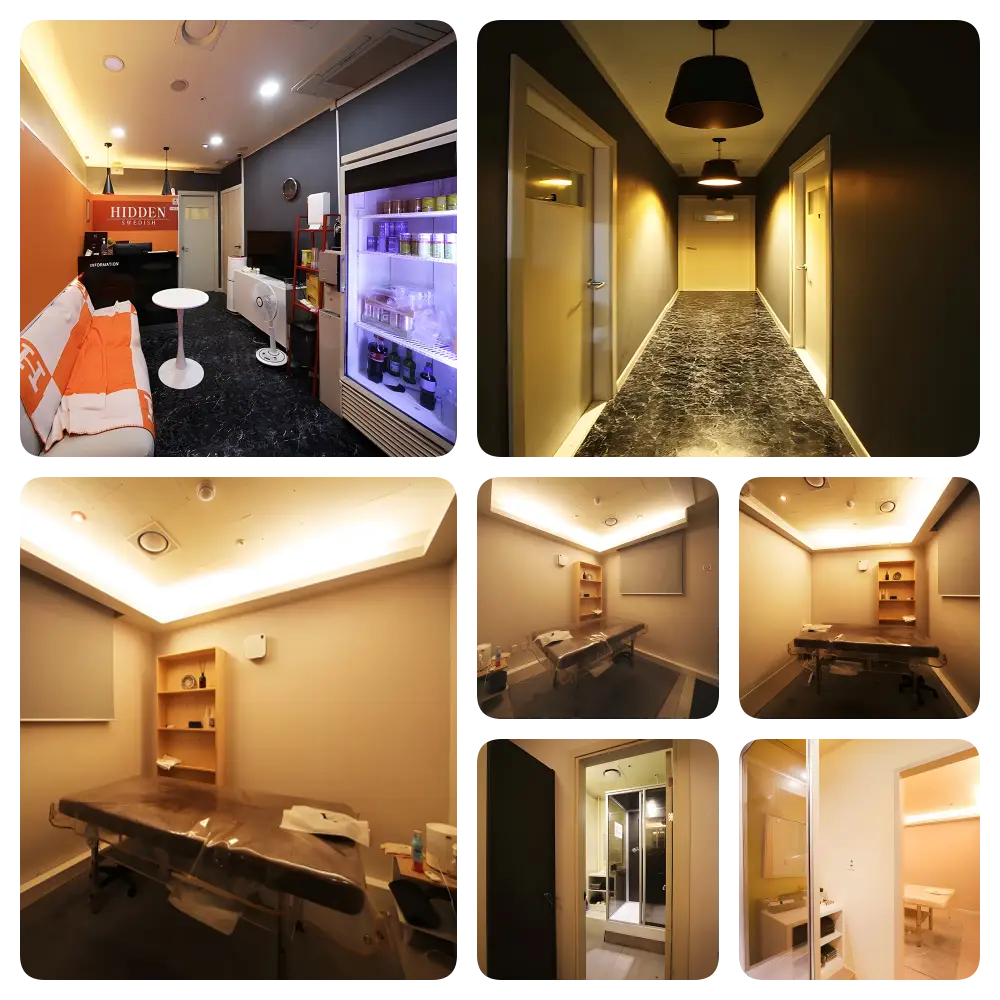 발산역마사지 히든스웨디시 내부