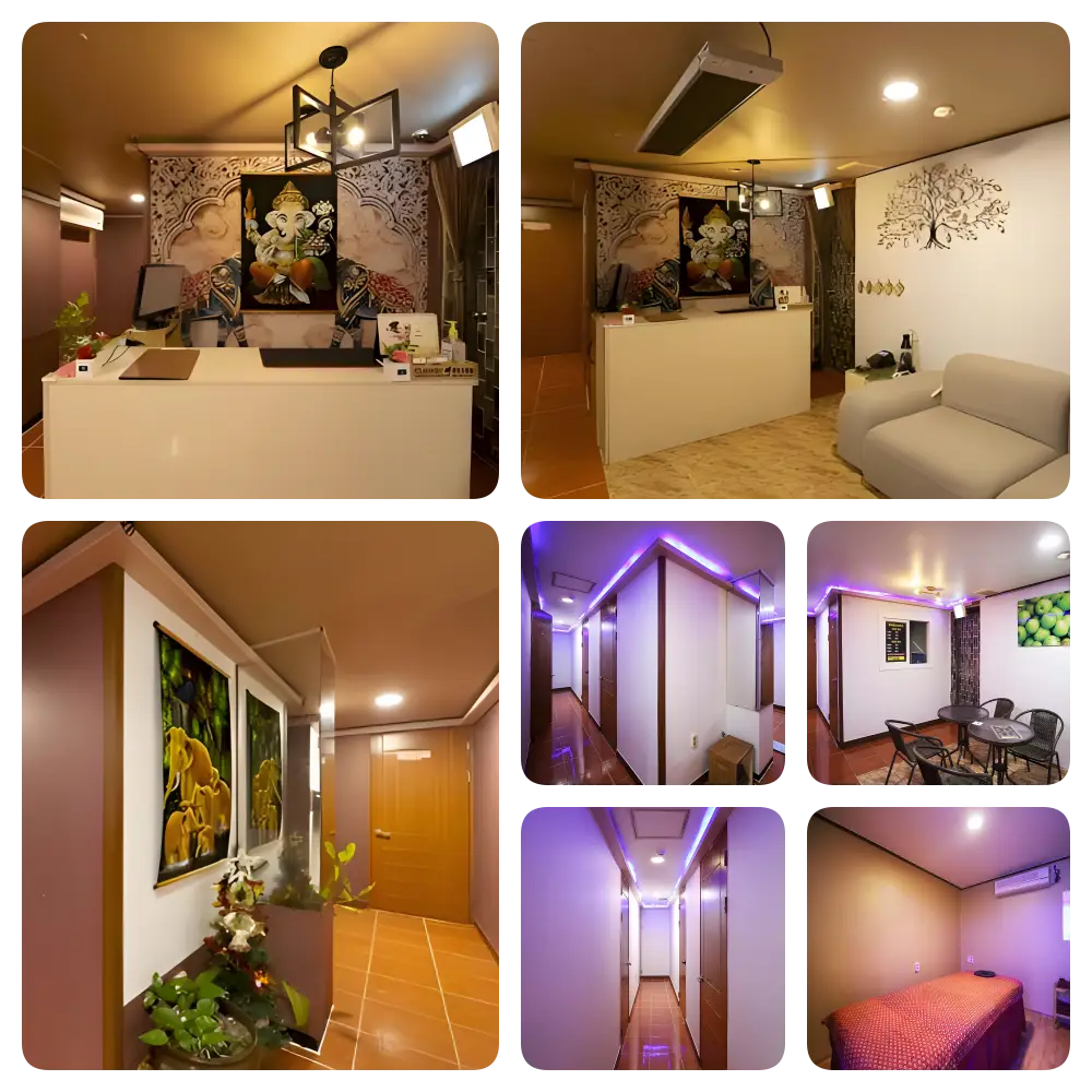 포항마사지 중국전통마사지 실내 공간