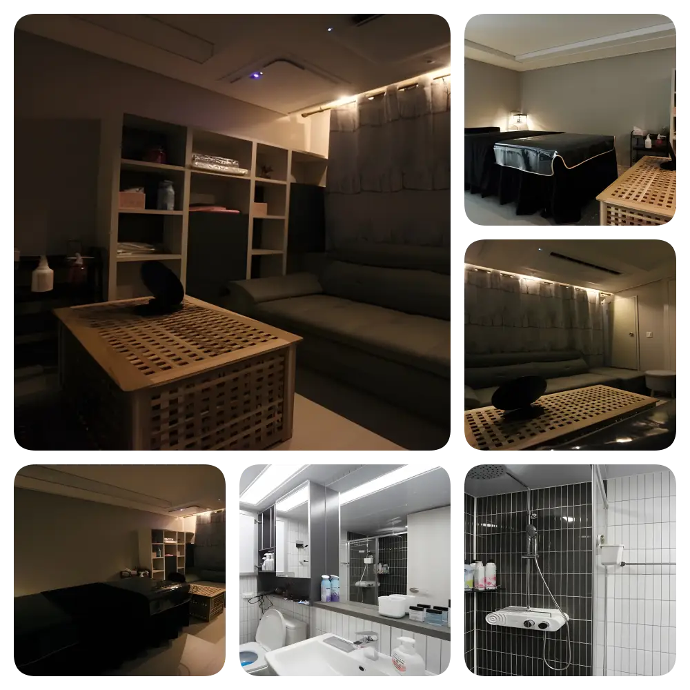 구리스웨디시 1인샵 더바디 내부 사진