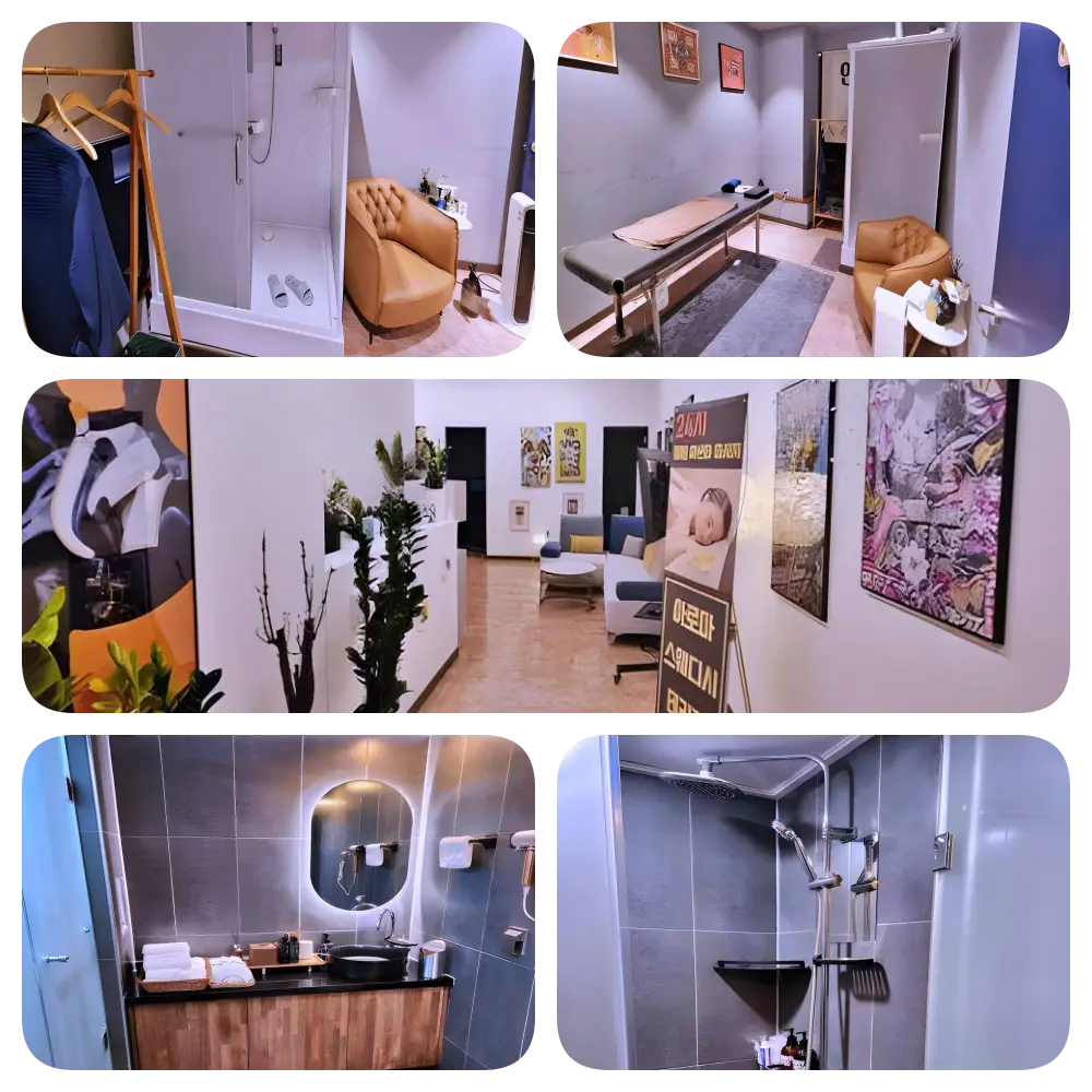 광양마사지 휴테라피 내부 사진