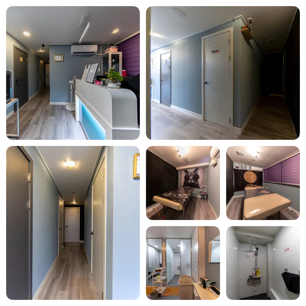 망우역마사지 더샵스웨디시 내부 사진